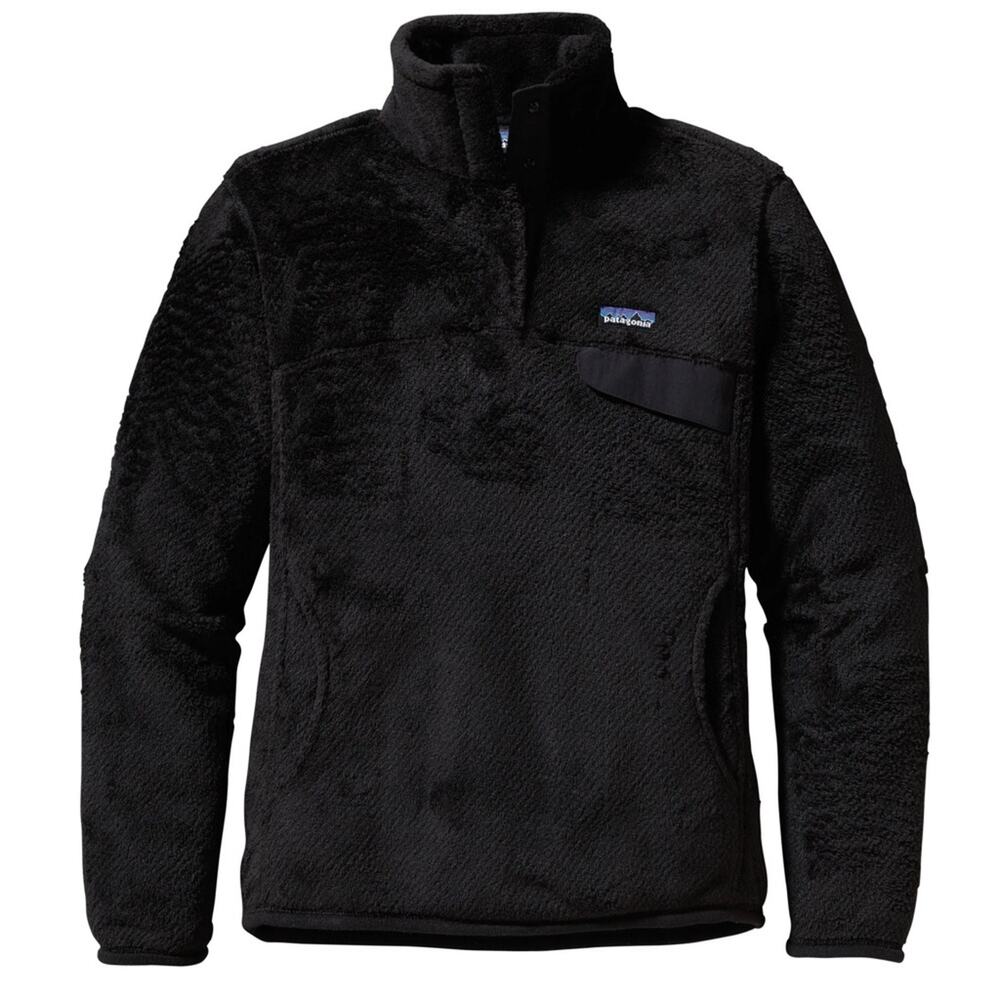 Patagonia Black Zip Up Fleece Sweater